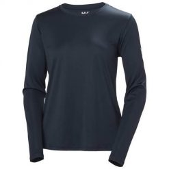 Koszulka sportowa damska Helly Hansen Tech Crew 2.0. Niebieskie koszulki sportowe damskie Helly Hansen, m, bez wzorów, z materiału, bez kołnierzyka, bez ramiączek. Za 219.00 zł.