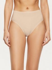 Chantelle Figi klasyczne z wysokim stanem Soft Stretch C106C7 Beżowy. Brązowe figi damskie Chantelle, bez wzorów, z syntetyku. Za 59.99 zł.