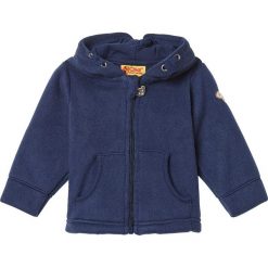 Bluza w kolorze granatowym. Niebieskie bluzy dla niemowląt Steiff, z aplikacjami, bez ramiączek, bez kaptura. W wyprzedaży za 68.95 zł.