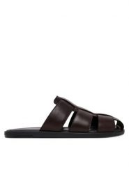 Aldo Klapki Marais 13963700 Brązowy. Brązowe klapki męskie Aldo, ze skóry. Za 289.99 zł.