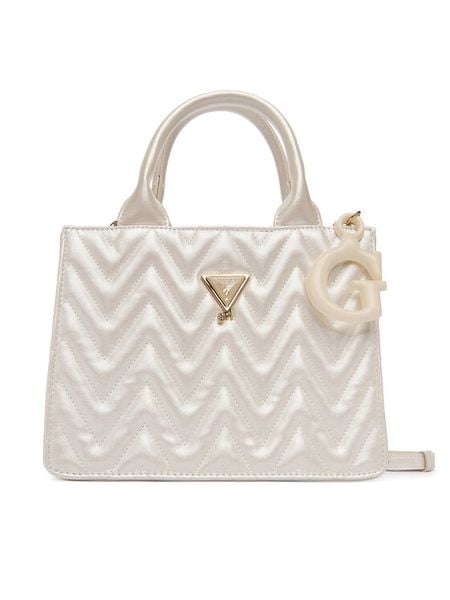 Guess Torebka J6GZ04 W4090 Biały. Białe torby i plecaki dziecięce Guess, z aplikacjami, ze skóry, bez dodatków. Za 295.99 zł.