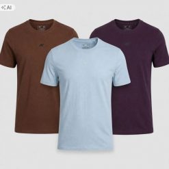 T-SHIRT MĘSKI 4F KOMPLET KOSZULEK KOLEKCJA LIMITOWANA 3 SZT M3947 SS26. T-shirty męskie 4f, m, bez wzorów, z bawełny, sportowe, bez kołnierzyka. Za 182.98 zł.