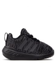 Adidas Sneakersy Swift Run 22 El I GW8167 Czarny. Czarne buty sportowe chłopięce Adidas, bez wzorów, z materiału, bez zapięcia. Za 159.99 zł.