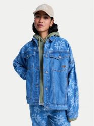 Roxy Kurtka jeansowa Salty Horizon ERJJK03700 Niebieski Regular Fit. Niebieskie kurtki damskie Roxy, xs, bez wzorów, z bawełny, bez kaptura. Za 339.99 zł.