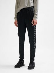 Damskie spodnie dresowe Hummel Authentic Pl. Czarne spodnie dresowe damskie Hummel, xl, bez wzorów, z dresówki. Za 186.79 zł.