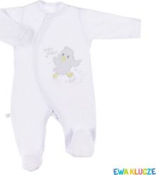 Ewa Klucze PAJAC niemowlęcy wyprawka NEWBORN BIAŁY Ewa klucze 62. Białe śpioszki niemowlęce Ewa Klucze, bez ramiączek. Za 53.99 zł.