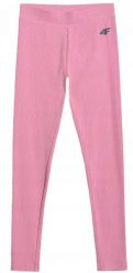 4f Getry dla dziewczynki F270 legginsy sportowe dziecięce bawełniane. Legginsy dla dziewczynek 4f, bez wzorów, z bawełny. Za 34.00 zł.