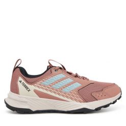 Buty do biegania adidas. Czerwone obuwie sportowe damskie Adidas, bez wzorów, do biegania. Za 269.99 zł.