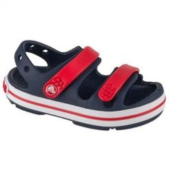 Buty do chodzenia niemowlęce Crocs 2094244OT. Czerwone trekkingi męskie Crocs, trekkingowe. Za 221.00 zł.