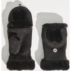 Rękawiczki z ociepleniem - Czarny. Czarne rękawiczki damskie Sinsay. Za 29.99 zł.