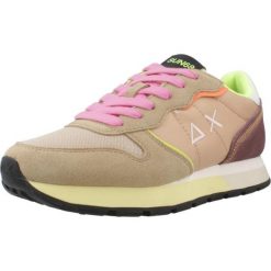 Buty SUN68 ALLY COLOR EXPLOSION Beżowy. Brązowe obuwie sportowe damskie SUN68, bez wzorów, z tkaniny, trekkingowe. Za 268.99 zł.