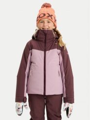 Roxy Kurtka snowboardowa Free Jet Block ERGTJ03197 Różowy Slim Fit. Czerwone kurtki i płaszcze dla dziewczynek Roxy, bez wzorów, z syntetyku, bez kaptura. Za 339.99 zł.