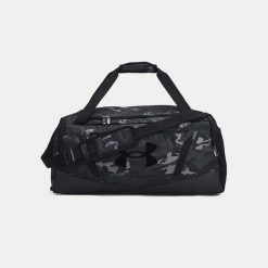 Torba sportowa na ramię treningowa Under Armour 58 litrów. Czarne torby na ramię damskie Under Armour, bez wzorów, sportowe, bez dodatków. Za 210.20 zł.