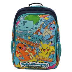 Plecak z możliwością dostosowania CYPBrands Pokémon Urban Colors. Niebieskie plecaki damskie MBRANDS, bez wzorów, eleganckie. Za 309.50 zł.