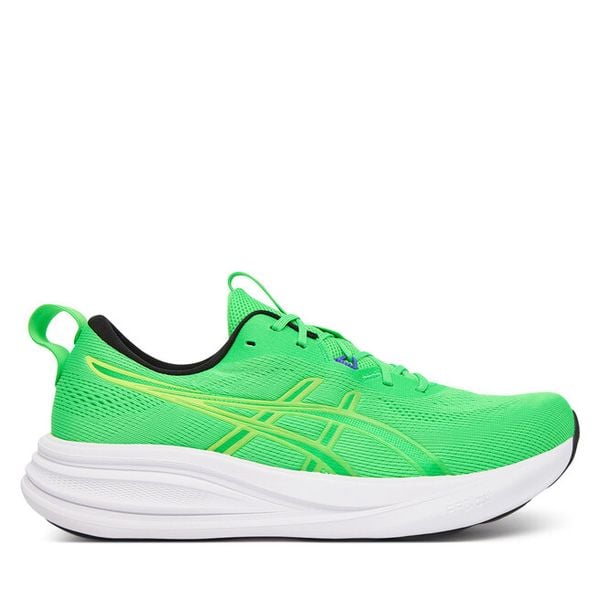 Buty do biegania Asics. Zielone buty sportowe męskie Asics, bez zapięcia, do biegania. Za 440.99 zł.