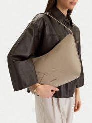 GINO ROSSI Torebka C-LDA8558 Szary. Szare torebki do ręki damskie Gino Rossi, bez wzorów, z materiału, bez dodatków. Za 199.99 zł.