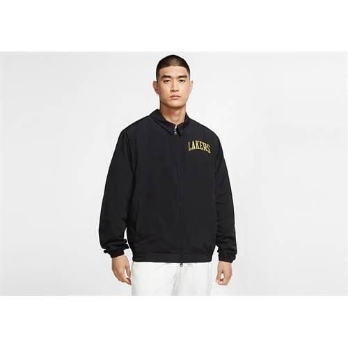 Kurtka uniwersalna męska Nike Nba Los Angeles Lakers Essential Lightweight. Czarne kurtki sportowe męskie Nike, m, bez wzorów, z syntetyku, do biegania. Za 329.00 zł.