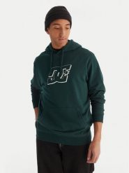 DC Shoes Bluza Hampden ADYFT03416 Zielony Regular Fit. Zielone bluzy męskie DC Shoes, l, bez wzorów, z bawełny, bez kaptura. Za 279.99 zł.