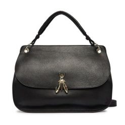 Torebka Patrizia Pepe. Czarne torebki do ręki damskie Patrizia Pepe, bez wzorów, klasyczne, bez dodatków. Za 1,999.00 zł.