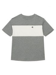 Calvin Klein Jeans T-Shirt LVCKTJA41B Szary Regular Fit. Szare t-shirty dla chłopców Calvin Klein Jeans, bez wzorów, z bawełny, bez ramiączek. Za 149.99 zł.