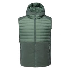 Kurtka puchowa bez rękawów Elbrus Moda Primaloft. Zielone kurtki sportowe męskie ELBRUS, l, bez wzorów, z materiału, do biegania, primaloft. Za 422.07 zł.