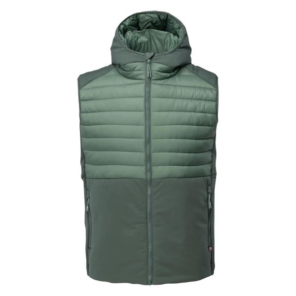 Kurtka puchowa bez rękawów Elbrus Moda Primaloft. Zielone kurtki męskie ELBRUS, l, bez wzorów, z materiału, do biegania, primaloft. Za 398.89 zł.