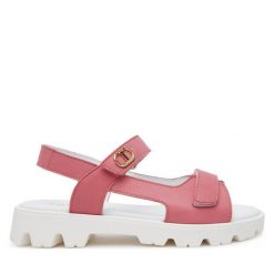 Sandały TWINSET. Czerwone sandały dziewczęce Twinset, bez zapięcia. Za 489.99 zł.