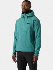 Kurtka Softshell Męska Helly Hansen Blaze HD. Zielone kurtki męskie Helly Hansen, l, bez wzorów, z materiału, z kapturem. Za 669.00 zł.