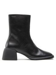 Vagabond Shoemakers Botki Ansie 5445-001-20 Czarny. Czarne botki damskie Vagabond Shoemakers, ze skóry, bez obcasa, na słupku, bez zapięcia. Za 759.99 zł.