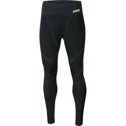 Legginsy Jako long Comfort 2.0. Czarne legginsy sportowe męskie Jako, bez wzorów, z poliamidu, na fitness i siłownię. W wyprzedaży za 119.10 zł.
