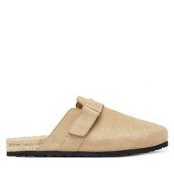 Espadryle Manebi. Brązowe espadryle damskie Manebi, bez wzorów, bez obcasa, bez zapięcia. Za 429.99 zł.