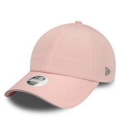 Czapka z daszkiem New Era. Czerwone czapki i kapelusze damskie New Era, bez wzorów. Za 129.99 zł.
