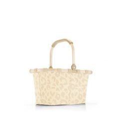 Koszyk CARRYBAG XS, leo vanilla. Białe torby i plecaki dziecięce Reisenthel, z materiału, małe. Za 158.90 zł.