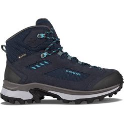 Buty trekkingowe damskie Lowa 2217376967. Niebieskie trekkingi damskie Lowa, za kostkę. Za 1,166.00 zł.
