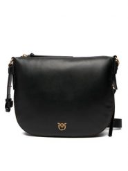 PINKO Torebka Hobo Zip Around Classic AI 25-26 PLTT 105113 A0QO Czarny. Czarne torebki do ręki damskie Pinko, bez wzorów, ze skóry, bez dodatków. Za 1,649.00 zł.