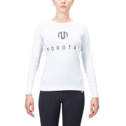Koszulka treningowa damska Morotai Performance Bonded Longsleeve. Białe koszulki sportowe damskie MOROTAI, xs, bez wzorów, z elastanu, bez kołnierzyka, bez ramiączek, na fitness i siłownię. W wyprzedaży za 118.00 zł.