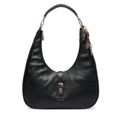 Torebka Guess. Czarne torebki do ręki damskie Guess, z aplikacjami, klasyczne, bez dodatków. Za 679.99 zł.