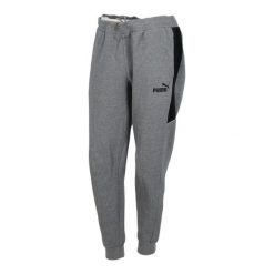 Second life - Spodnie dresowe męskie Pipe Sports Basic Jogger - Jak nowy. Szare spodnie sportowe męskie Puma, m, bez wzorów, z dresówki, na fitness i siłownię. Za 107.36 zł.