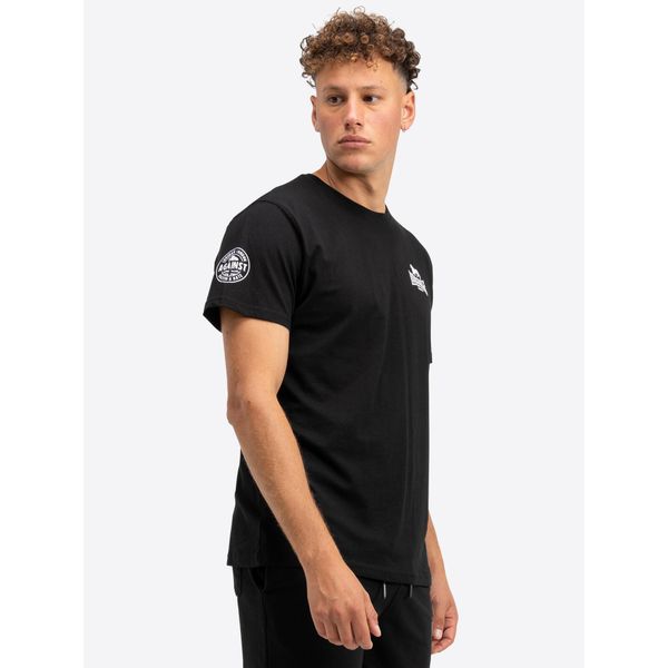 Koszulka Lonsdale Warlingham. Czarne koszulki sportowe męskie Lonsdale, bez wzorów, bez kołnierzyka, bez ramiączek. Za 137.00 zł.