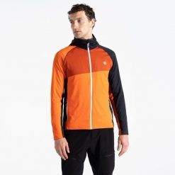 Męska bluza turystyczna Touring. Brązowe bluzy męskie Dare 2b, m, bez wzorów, bez kaptura. W wyprzedaży za 109.99 zł.