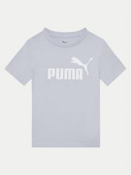 Puma T-Shirt Ess No. 1 Logo 684892 Niebieski Regular Fit. Niebieskie t-shirty i topy dla dziewczynek Puma, bez wzorów, z bawełny, bez ramiączek. Za 49.99 zł.