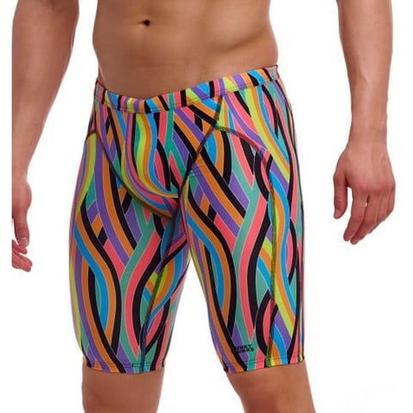 Spodenki do pływania Jammery Funky Trunks Curl Curl. Kąpielówki męskie FUNKY TRUNKS, m, bez wzorów, do pływania. Za 219.00 zł.