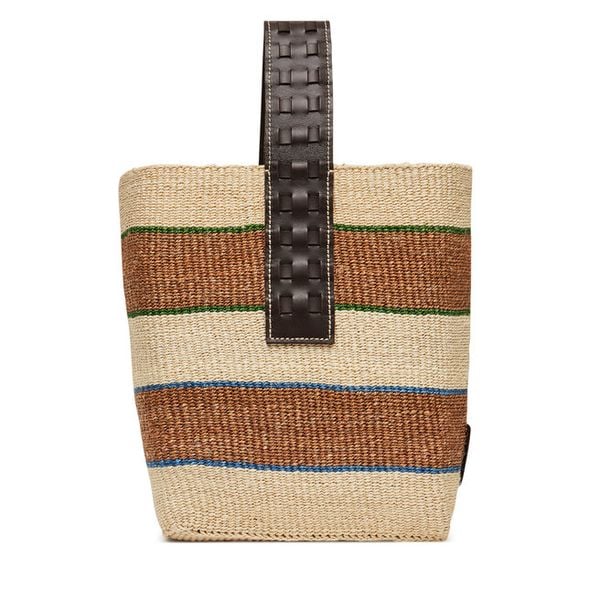 Torebka Weekend Max Mara. Brązowe torebki do ręki damskie Weekend Max Mara, bez wzorów, bez dodatków. Za 759.99 zł.