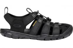 Sandały damskie, Keen Wms Clearwater CNX. Czarne sandały damskie Keen, bez wzorów, z materiału, bez obcasa, bez zapięcia. Za 655.00 zł.