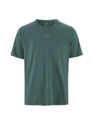 Craft Hypervent Tee M – Koszulka treningowa oddychająca. Zielone koszulki sportowe męskie Craft, m, bez wzorów, z dżerseju, bez kołnierzyka, bez ramiączek, na fitness i siłownię. Za 182.35 zł.
