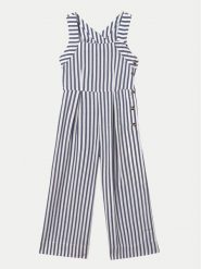 Mayoral Kombinezon 6855 Niebieski Regular Fit. Niebieskie sukienki dla dziewczynek Mayoral, bez wzorów, z wiskozy, bez ramiączek. Za 149.99 zł.