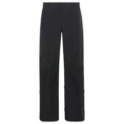 Spodnie przeciwdeszczowe VAUDE Yaras IV. Czarne spodnie materiałowe męskie Vaude, m, bez wzorów. Za 599.60 zł.