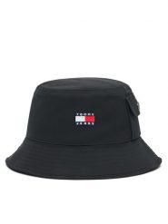 Tommy Jeans Kapelusz Heritage Bucket AM0AM13423 Czarny. Czarne rękawiczki męskie Tommy Jeans, bez wzorów, z bawełny. Za 149.99 zł.