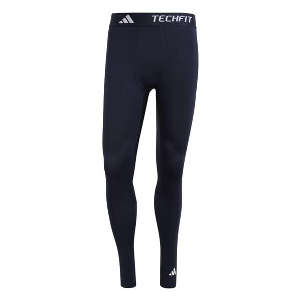 Legginsy adidas Techfit. Niebieskie legginsy sportowe męskie Adidas, s, bez wzorów, z materiału, na fitness i siłownię, techfit (adidas). Za 176.10 zł.