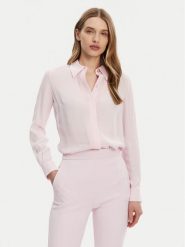 Elisabetta Franchi Koszula CA-054-51E2-V420 Różowy Regular Fit. Czerwone bluzki damskie Elisabetta Franchi, bez wzorów, z wiskozy, bez kołnierzyka, bez ramiączek. Za 869.99 zł.